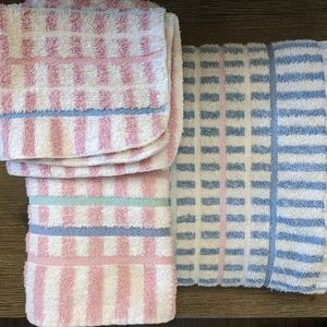 LVintage executive stripe bath Towel set